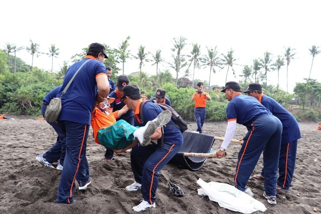 Masuk Daerah Rawan Bencana, Gelar Simulasi di Cemagi