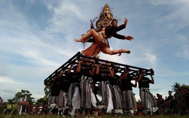 Nusa Penida Sudah Gelar Parade Ogoh-ogoh