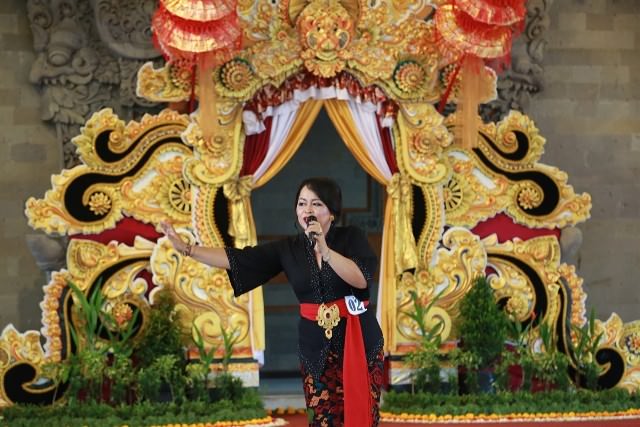 Sambut HUT Kota Gianyar, 77 Peserta Ramaikan Lomba Lagu Pop Bali