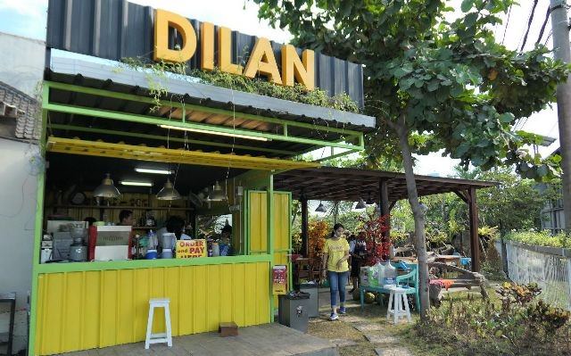 Ngopi dan Nongkrong  di Pinggir Jalan Gaya Dilan, Ini Tempatnya