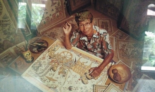 Nyoman Mandra, Maestro Lukis Wayang Kamasan Berpulang, Ini Pesannya