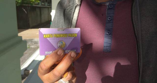 Kartu “Sakti” Penunggu Pasien RS Sanglah Hilang , Jaminan Tak Kembali