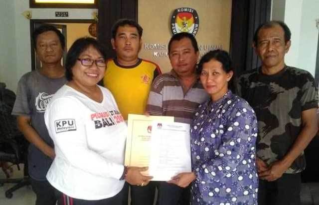 Jalan Kaki Keliling Indonesia, Lima Tuna Rungu Tiba di Tabanan
