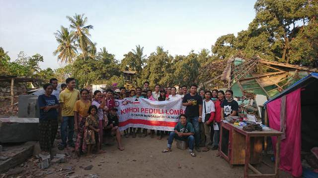 Ketimpangan Bantuan Gempa Lombok, KMHDI Minta Evaluasi Kinerja BNPB