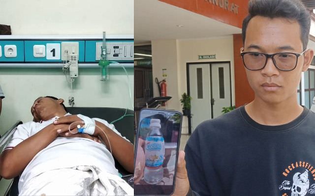 Minum Coolant, Perbekel Keracunan, Muntahannya Terbakar seperti Minyak