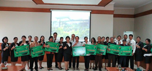 Hadiah Undian Gong Bali Dwipa BPD Bali Diserahkan
