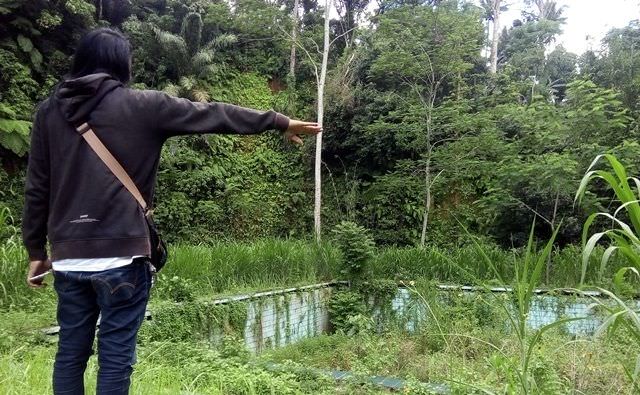 Kolam Renang Segening Lembah Arca yang Tinggal Kenangan