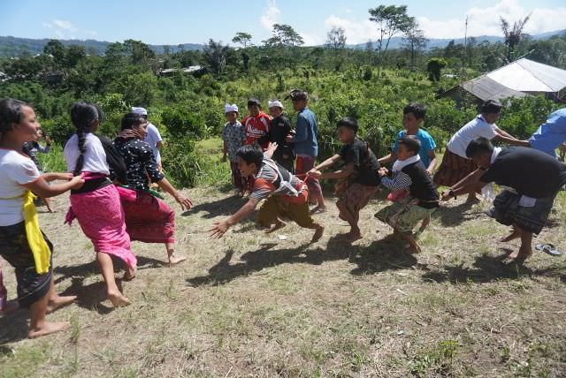 Rangkaian Nyepi Desa, Warga Kintamani Megoak-goakan