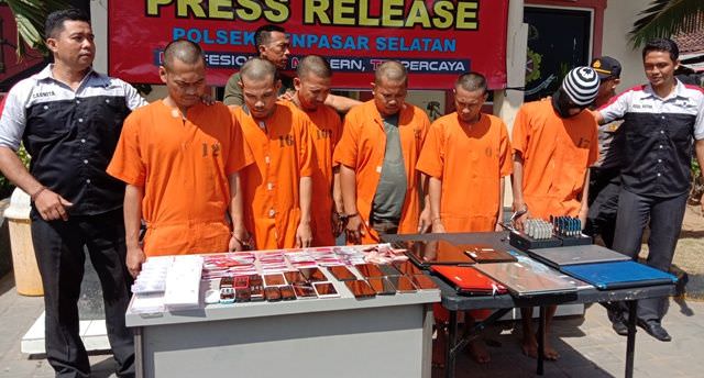 Sinyal Kuat, Pelaku Penipuan Online Makasar Beroperasi di Bali