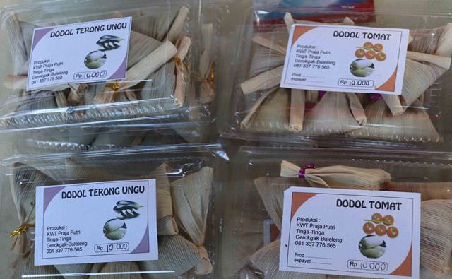 Diolah Jadi Dodol, Terong dan Tomat Naik Kelas