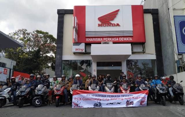 Dealer Honda KPD Group Ajak Konsumen PCX Touring dan Gathering