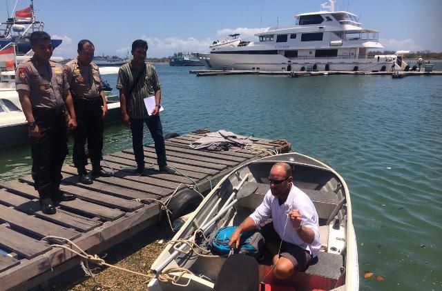 Hilang di Sanur, Sekoci Milik Bule Ditemukan di Pantai Pandawa