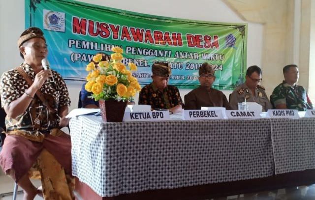 PAW Perbekel Sebatu Terpilih, Tunggu Pelantikan