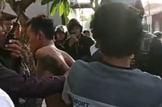 Larikan Motor, Seorang Pria Diamankan di Jalan Tukad Yeh Aya