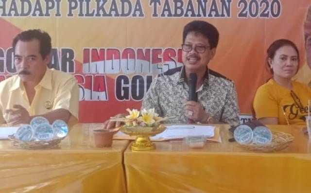 Golkar Tabanan Bentuk Panitia Penjaringan Balon Pilkada 2020
