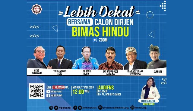 KMHDI akan Siarkan Langsung Diskusi Bersama Calon Dirjen Bimas Hindu