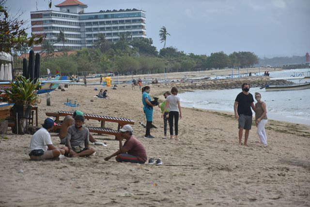 New Normal, Pantai di Kawasan Sanur Masih Sepi Pengunjung