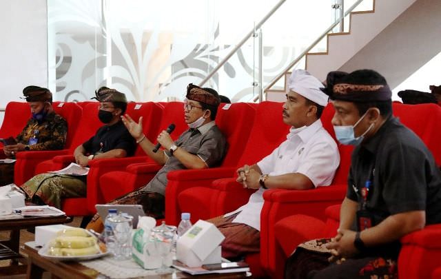 Sekda Koordinasi Soal Panca Yadnya dengan Bendesa Adat se-Badung