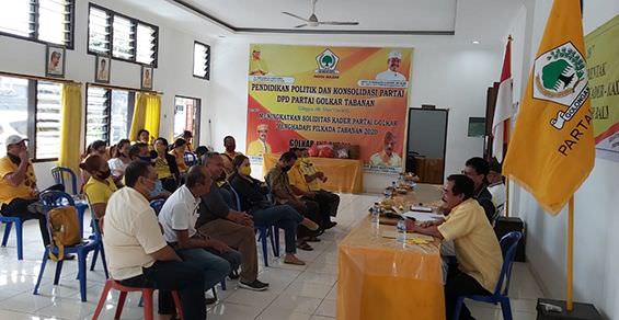Harapkan Lancar, DPD Golkar Tabanan Siapkan Musda