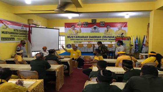 Musda DPD II Golkar Jembrana Berakhir Ricuh
