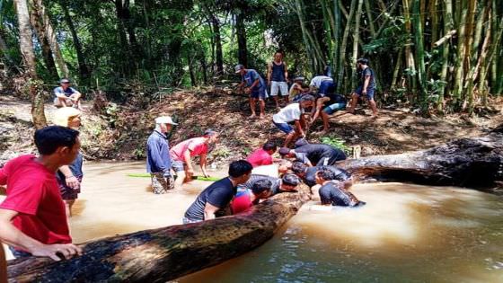 Berpotensi Jadi Wisata Alam, Aliran Tukad Bembeng Ditata  