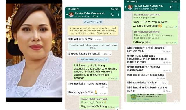 Ada yang Ngaku Jadi Dirinya di WA, Anggota Dewan Tabanan Kesal