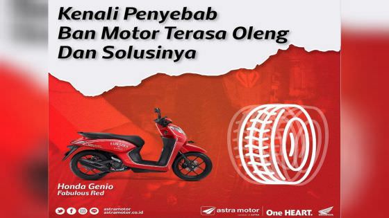 Kenali Penyebab Ban Motor Oleng dan Solusinya