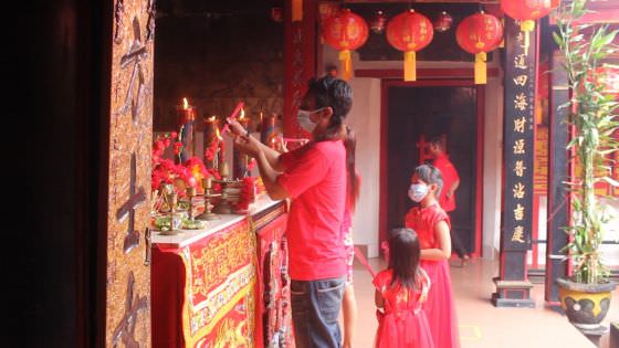 Tahun Kerja Keras, Perayaan Imlek di Ling Gwan Kiong Sepi