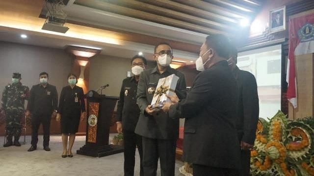Sertijab, Jaya Negara Ucamkan Terimakasih kepada Rai Mantra