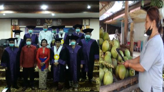 Tak Tergantikan, Buah Kelapa Sarana Wajib dalam Upakara