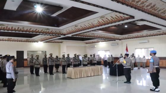 Sertijab Polresta Denpasar, Kapolsek Denpasar Utara Diatensi Khusus