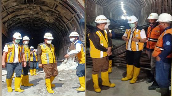 Staf Khusus Presiden Ari Dwipayana Kunjungi Proyek Bendungan Sidan