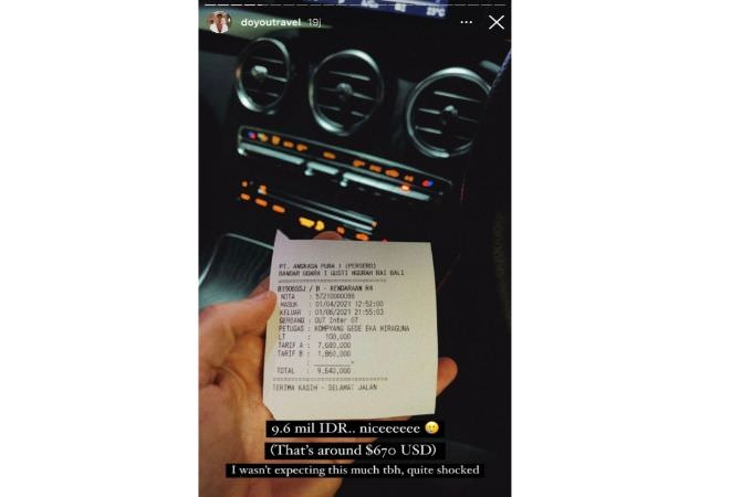 Heboh, Bule Bayar Parkir di Bandara Ngurah Rai Total Rp 9,6 Juta
