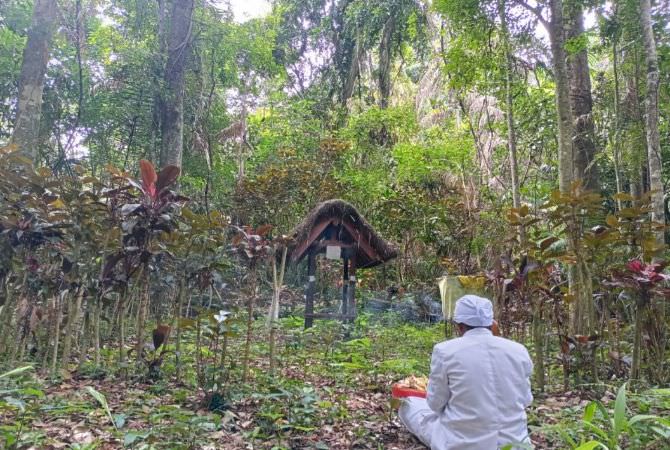 Berada di Tengah Hutan, Miliki Palinggih Unik, Pantang Lakukan Ini