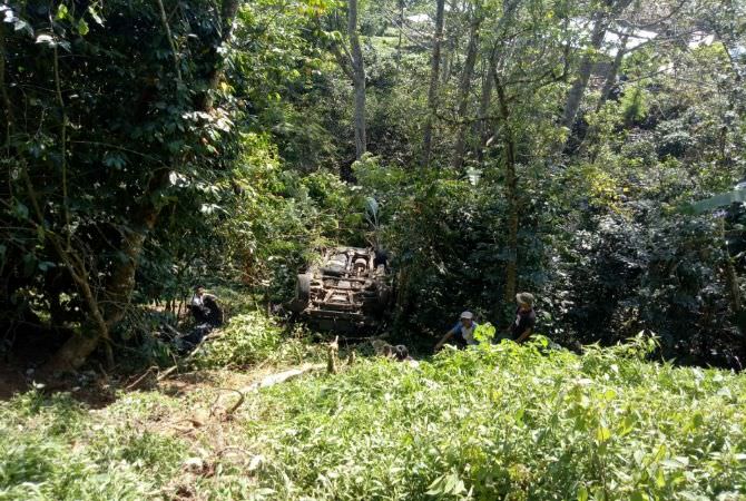 Out of Control, Mobil Terjun ke Jurang di Yeh Ketipat