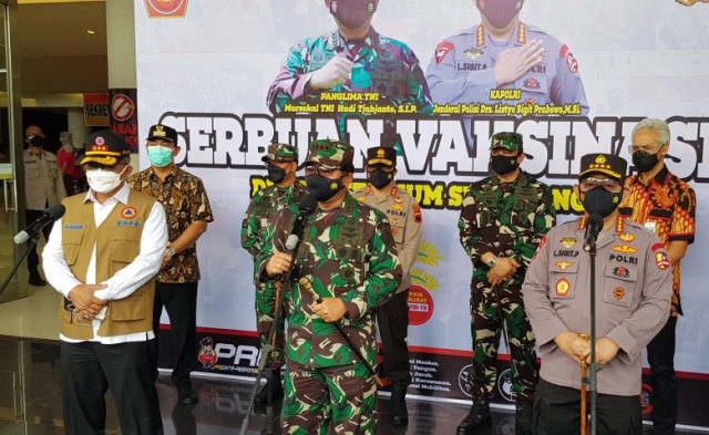 Panglima TNI: Kalau Tidak Pakai Masker Kami Tangkap