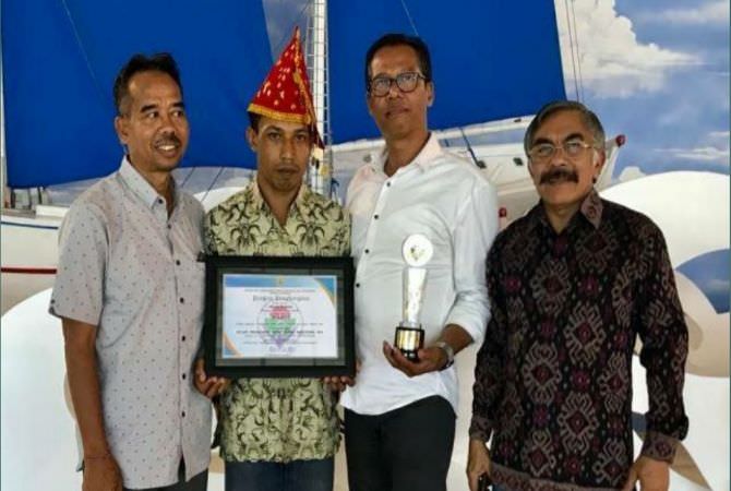 Pencipta Pompa Kincir Air Tanpa Listrik di Desa Bukian Berpulang