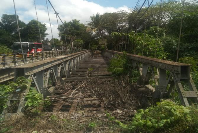 Primadona Terbengkalai, Jembatan Gantung Jaman Kolonial Butuh Renovasi