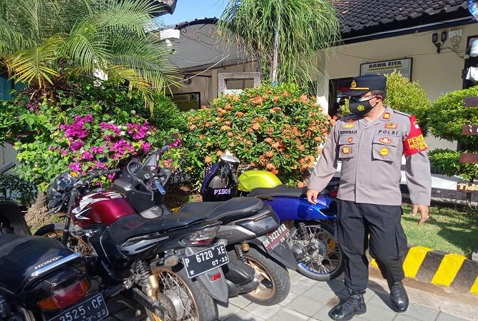Trek-Trekan saat PPKM, 8 Pelajar dan Motor Balap Diamankan Polisi