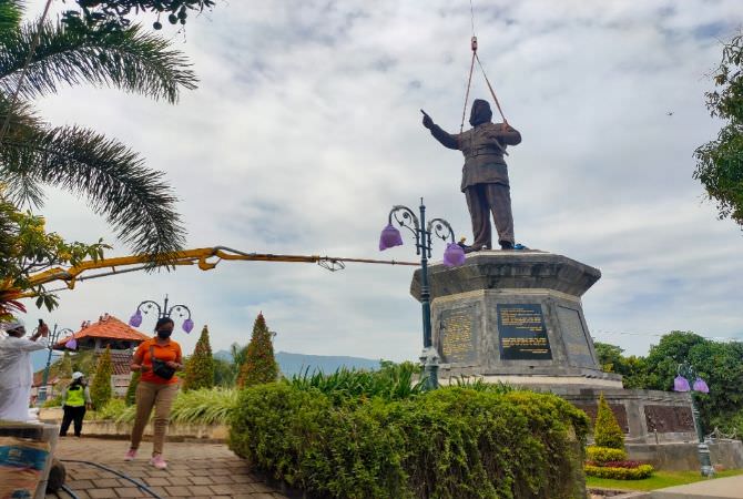 Ditunggu Empat Tahun, Patung Bung Karno Akhirnya Terpasang