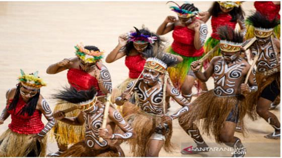 Tarian Penyambutan Pangkur Sagu di PON Papua, Ini Maknanya