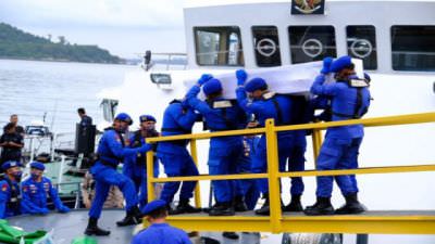 JENAZAH : Pemulangan jenazah WNI korban kapal karam yang terjadi 15 Desember 2021 lalu di perairan Johor Bahru, Malaysia.