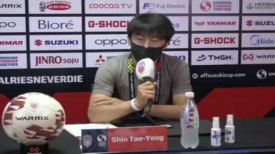 Pelatih Timnas Indonesia Shin Tae-yong.