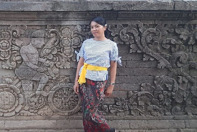Ayu Veronika Somawati. (I Putu Mardika/Bali Express)