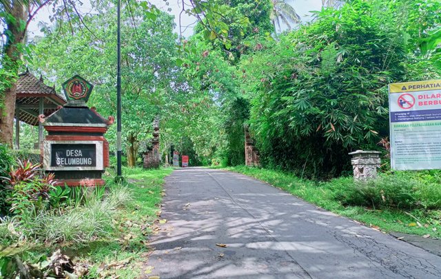 DESA SELUMBUNG: Suasana di Desa Selumbung, Kecamatan Manggis, Karangasem. (Agus Eka/Bali Express)