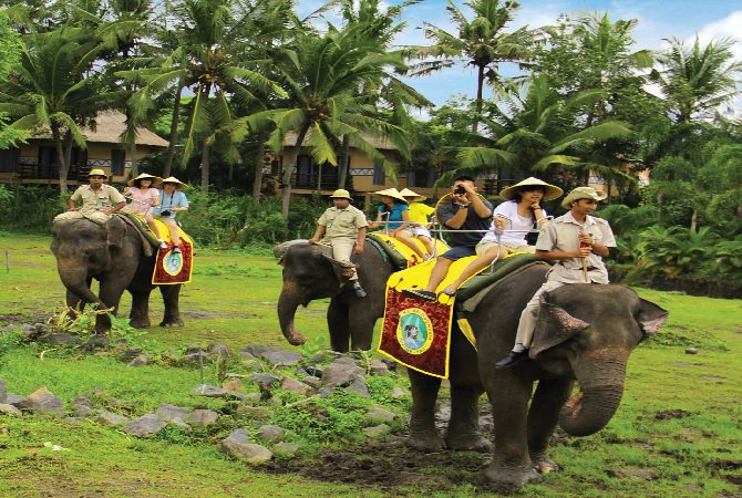 PROMO : Suasana kunjungan di Bali Safari Park sebelum pandemi. (ISTIMEWA)
