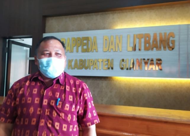 Kepala Bappeda dan Litbang Gianyar, I Gede Widarma Suharta. (DEWA RASTANA/BALI EXPRESS)