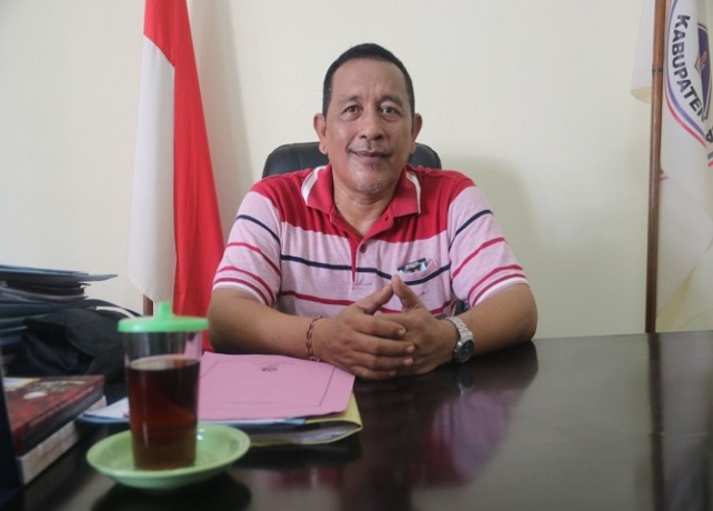 Dirut Perumda Pasar Argha Nayottama, I Made Agus Yudi Arsana. (DIAN SURYANTINI/BALI EXPRESS)