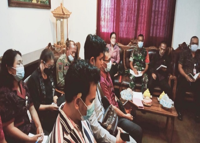 FINAL : Rapat finalisasi HUT Kota Gianyar ke 251, Selasa (29/3). (ISTIMEWA)