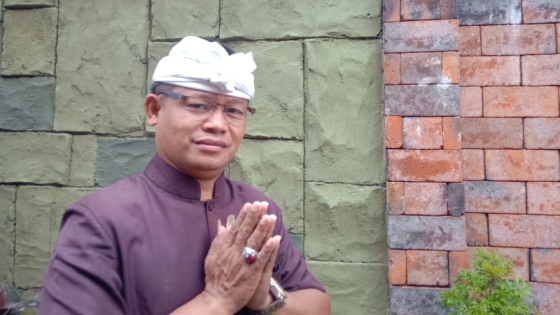 Ketua PHDI Kecamatan Buleleng, Nyoman Suardika. I Putu Mardika/Bali Express.